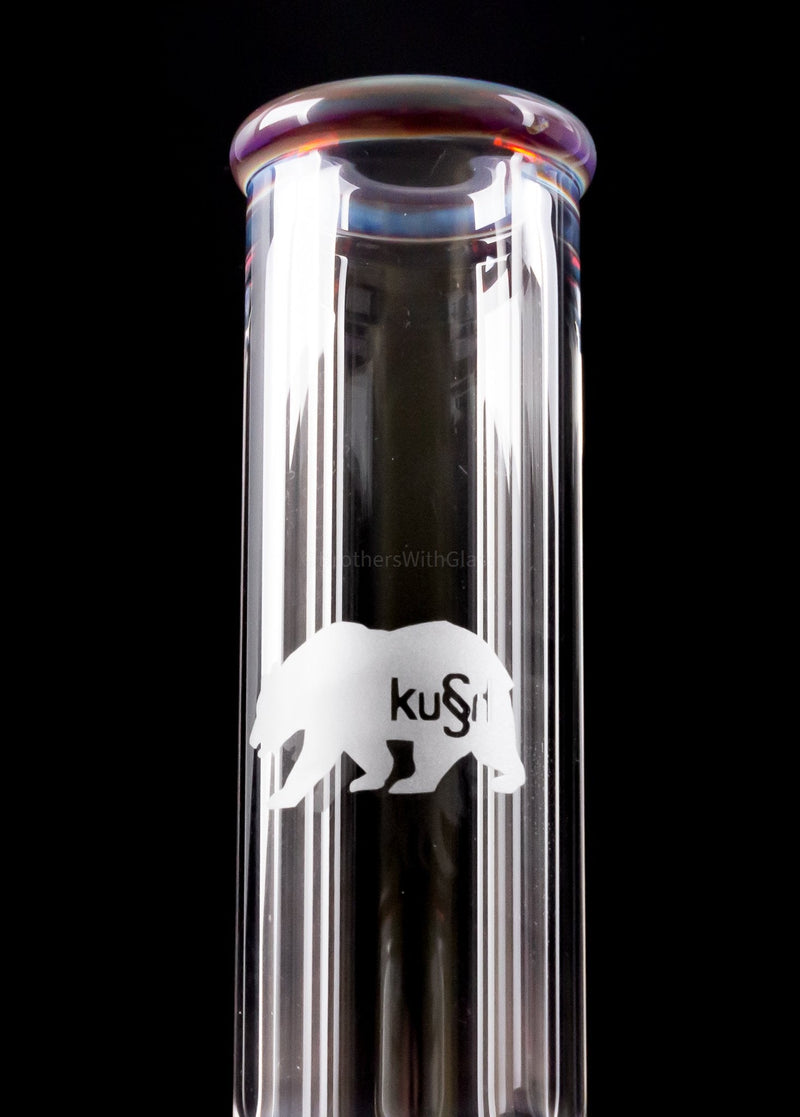 Kush Scientific Type 2 Puckline Color Accented Bong.