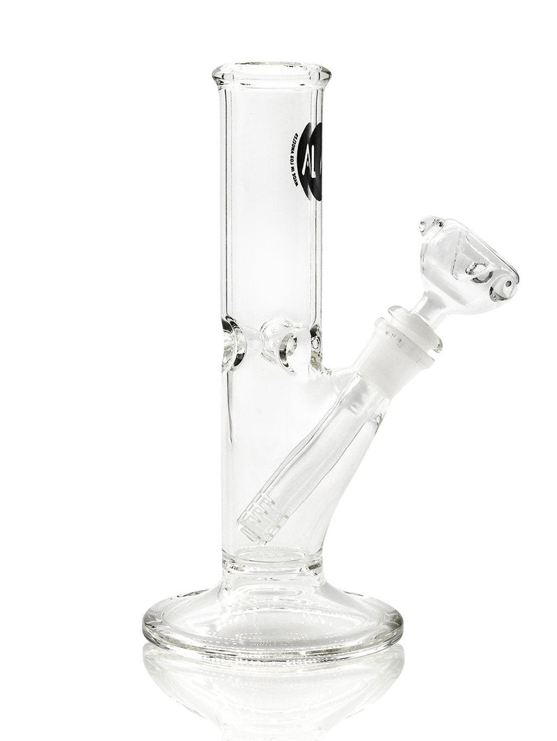 LA Pipes 8 In Clear Straight Bong.
