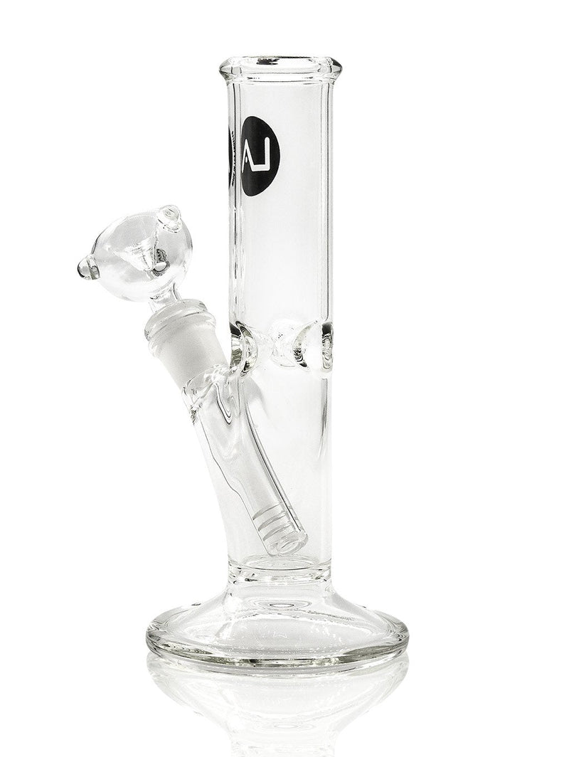 LA Pipes 8 In Clear Straight Bong.