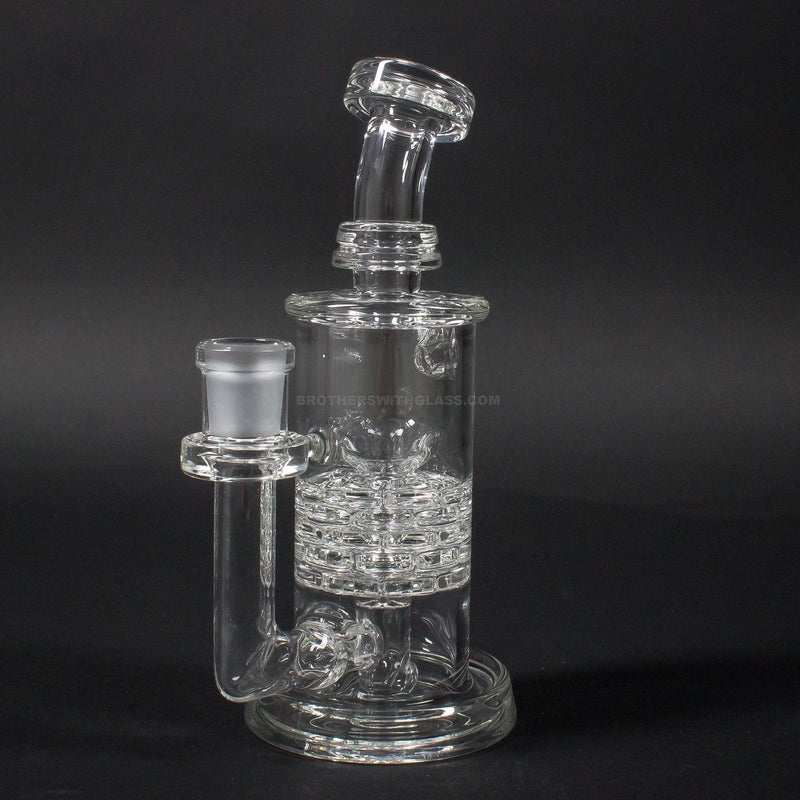Leisure Glass Brick Stack Incycler Dab Rig.