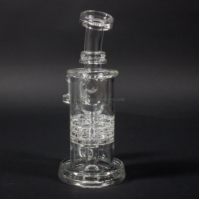 Leisure Glass Brick Stack Incycler Dab Rig.