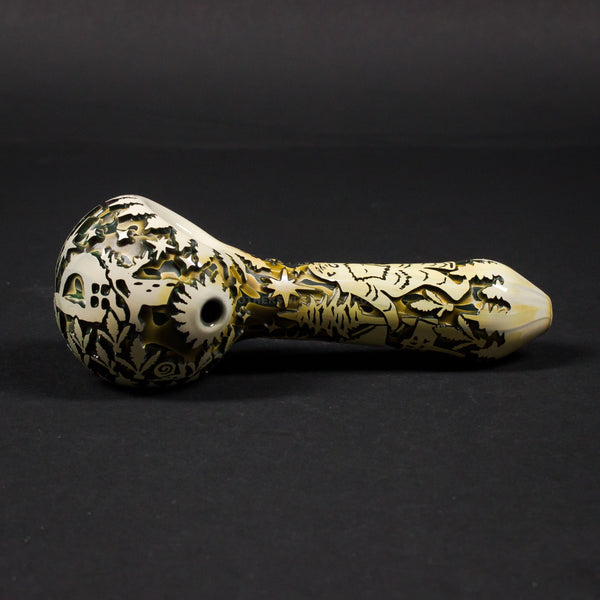 Liberty 503 Deep Carve Sasquatch Hand Pipe - Style Two.