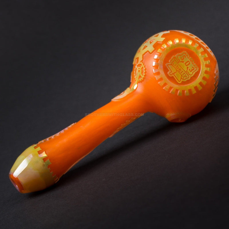Liberty 503 Sandblasted Frit And Fumed Hand Pipe -  Gears.