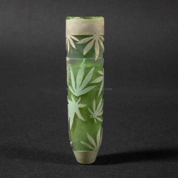 Liberty 503 Sandblasted One Hitter Frit Chillum Hand Pipe - Gods Gift.