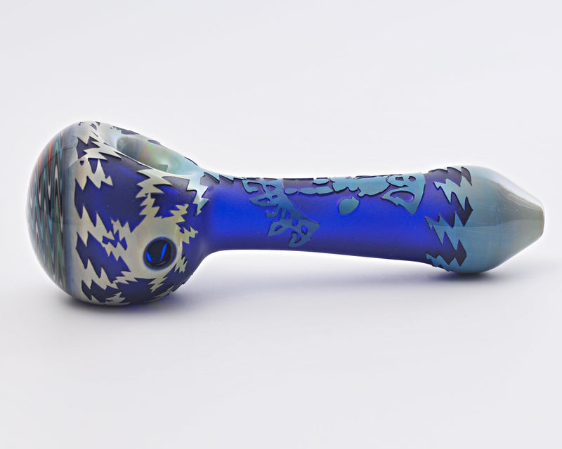 Liberty 503 Sandblasted Wig Wag Hand Pipe - Grateful Dead  Style 1 Liberty 503