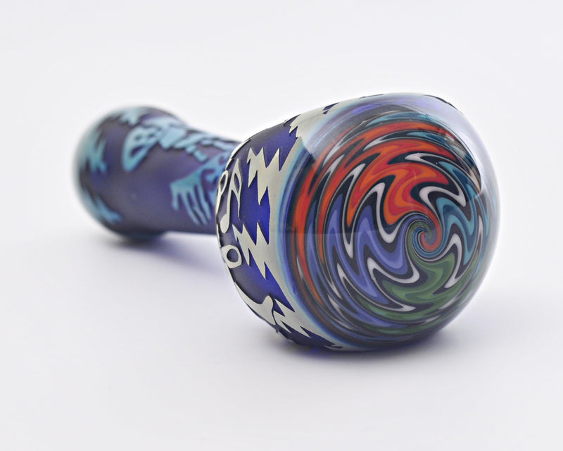 Liberty 503 Sandblasted Wig Wag Hand Pipe - Grateful Dead  Style 1 Liberty 503