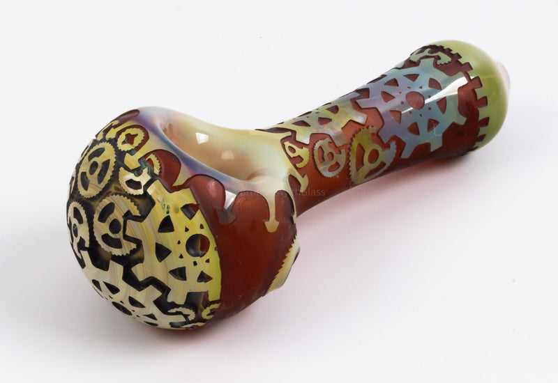 Liberty 503 Sandblasted With Cap Hand Pipe - Gears.