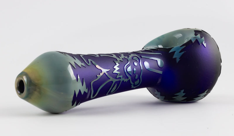 Liberty 503 Sandblasted With Cap Hand Pipe - Grateful Dead.
