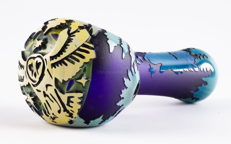 Liberty 503 Sandblasted With Cap Hand Pipe - Wolf.
