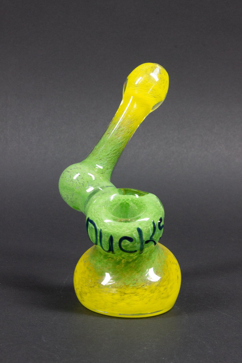 Mad Hatters Glass Ducks Frit Sidecar Bubbler.