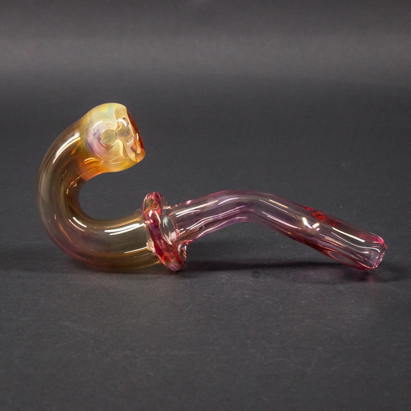 Mad Hatters Glass Fumed Sherlock Hand Pipe.