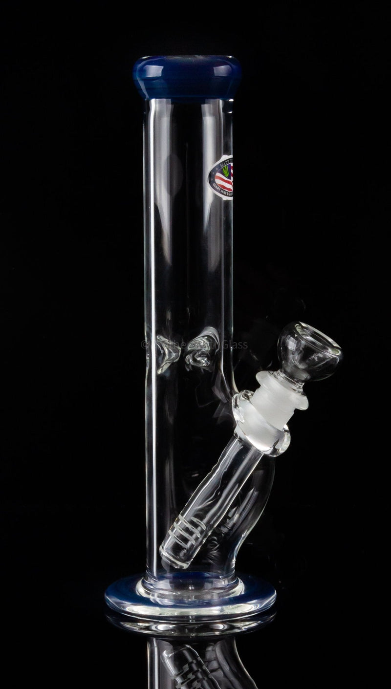 Mary Jane's Glass 8 Inch Straight Bong With Color Wrap.