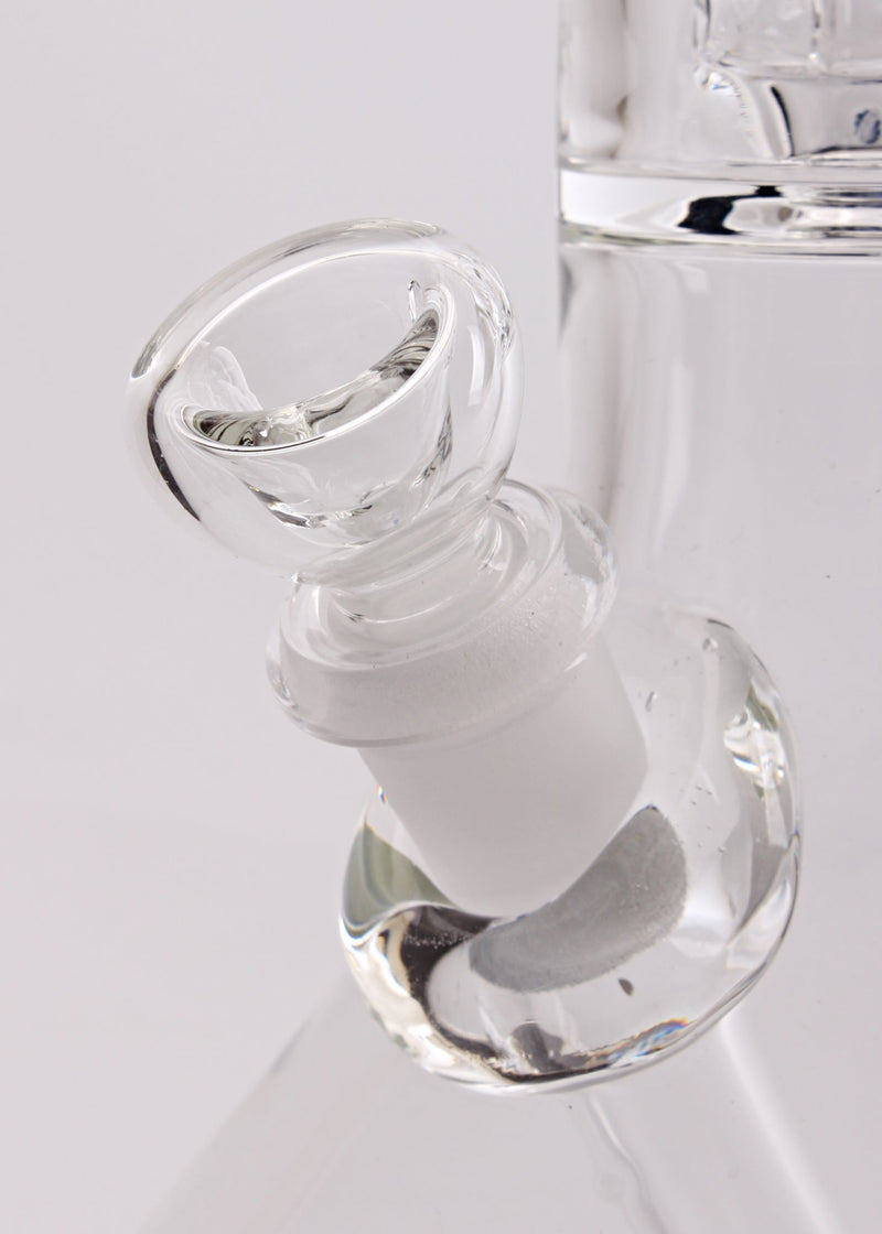 Mary Jane's Glass Color Accent Double Dome Perc Beaker Bong Brothers with Glass