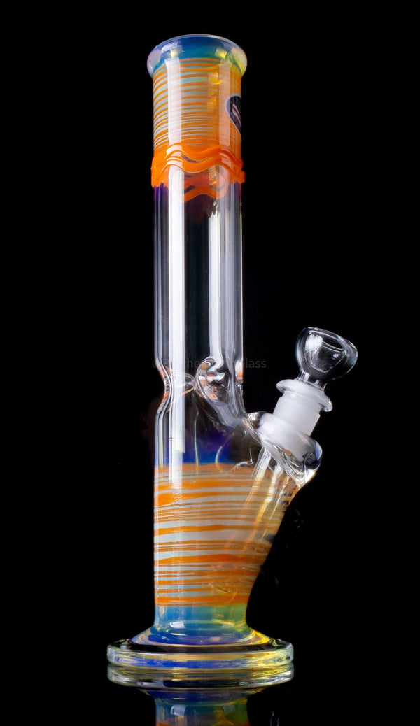 Mary Jane's Glass Color Coiled Straight Bong.
