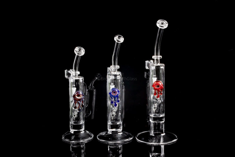 Mary Jane's Glass Eye Ball Bent Neck 10mm Dab Rig.