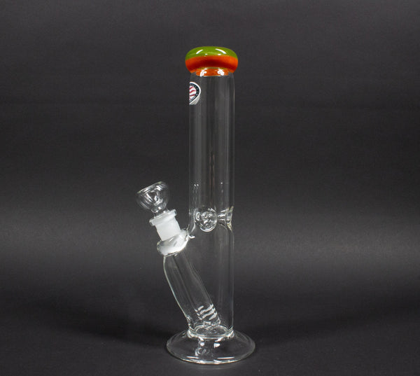 Mary Jane's Glass Multi Color Straight Bong.