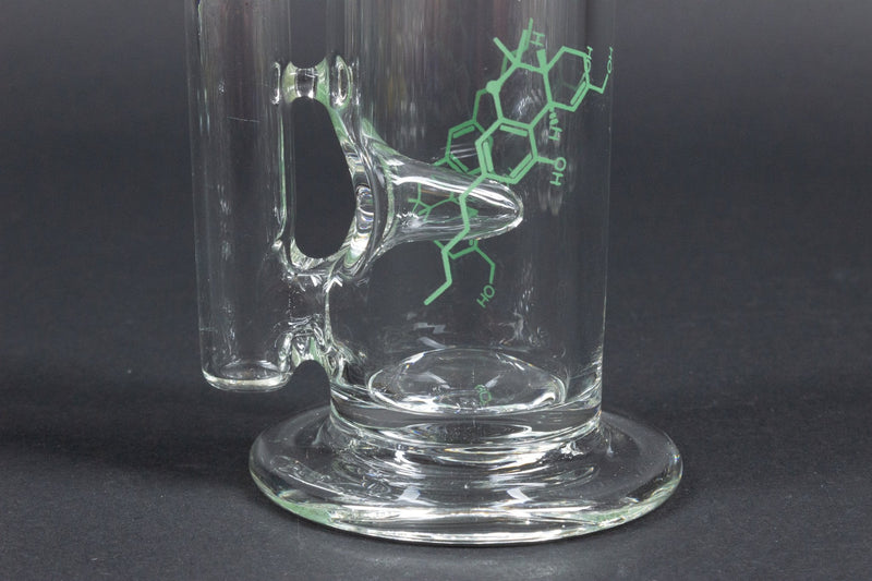 Mary Jane's Glass THC Bent Neck Dab Rig.