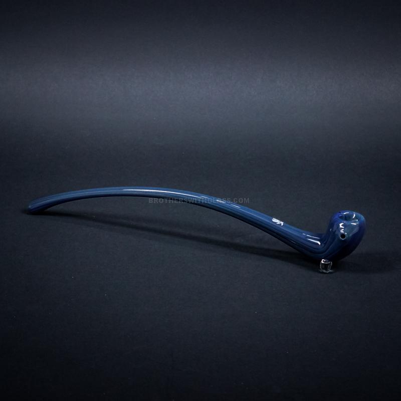 Mathematix Glass 13 In Long Gandalf Hand Pipe - Blue.