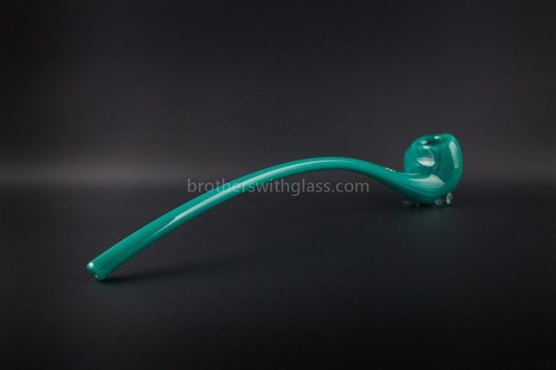 Mathematix Glass 13 In Long Gandalf Hand Pipe - Teal.
