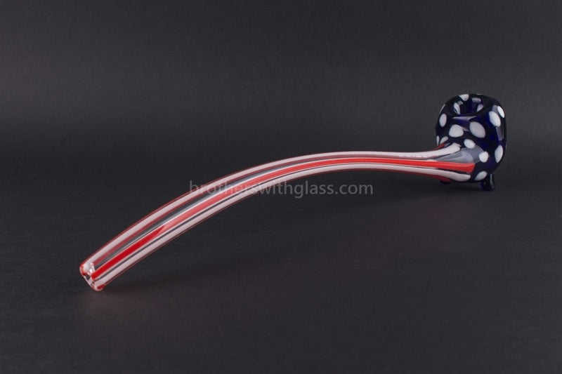 Mathematix Glass 14 In Stars And Stripes Gandalf Hand Pipe.