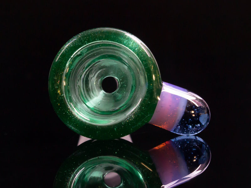 Mathematix Glass 14mm Full Color Slide With Bead Handle.