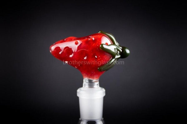 Mathematix Glass 14mm Scrumptious Strawberry Slide.