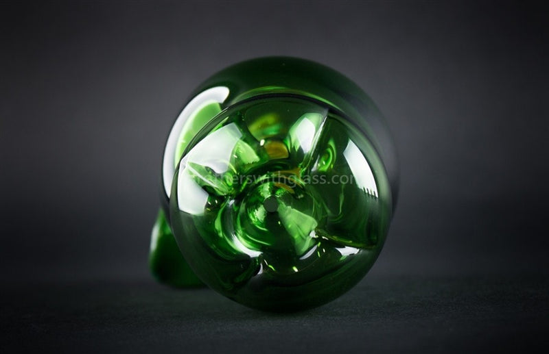 Mathematix Glass Artistic Green Apple Hand Pipe.