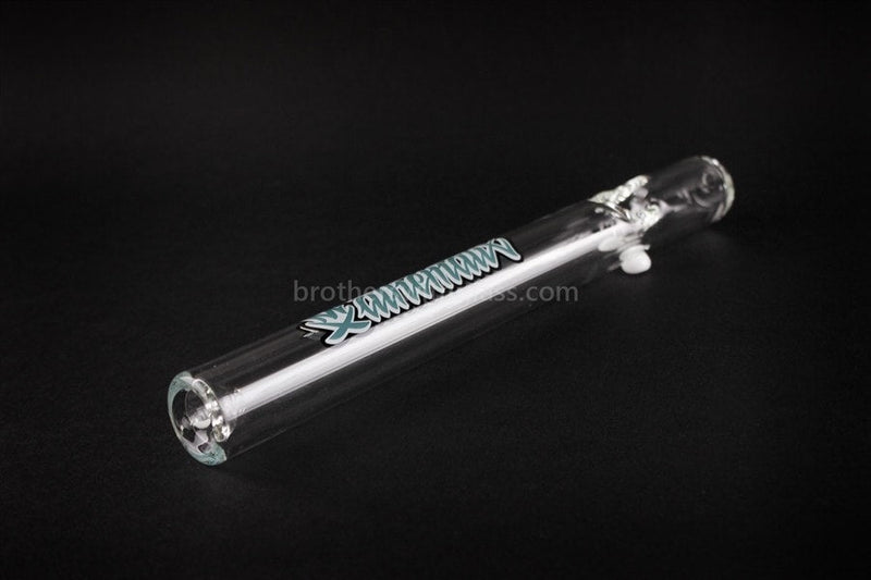 Mathematix Glass Ashcatcher Steam Roller Hand Pipe - Clear.