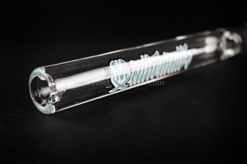 Mathematix Glass Ashcatcher Steam Roller Hand Pipe - Clear.