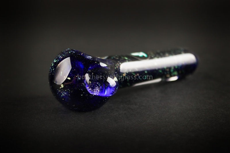 Mathematix Glass Blue Outer Space Hand Pipe.