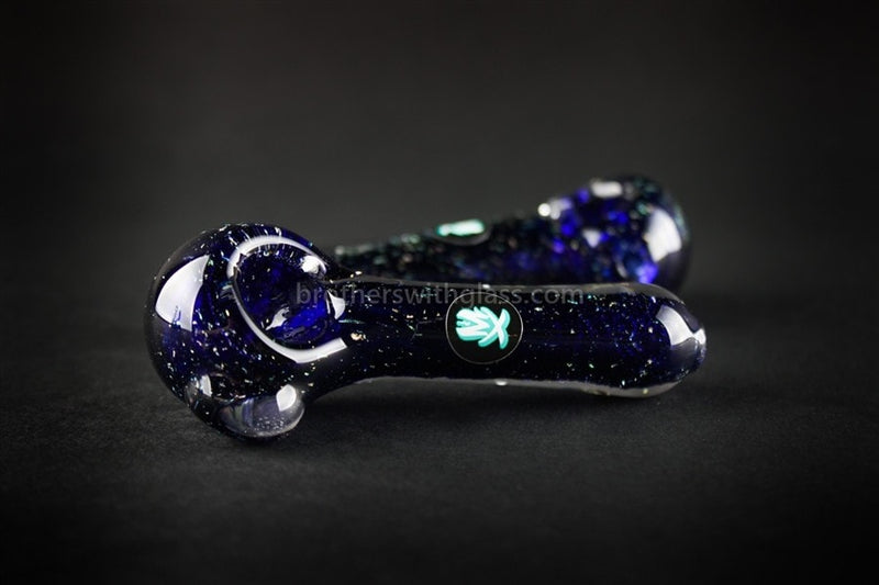 Mathematix Glass Blue Outer Space Hand Pipe.