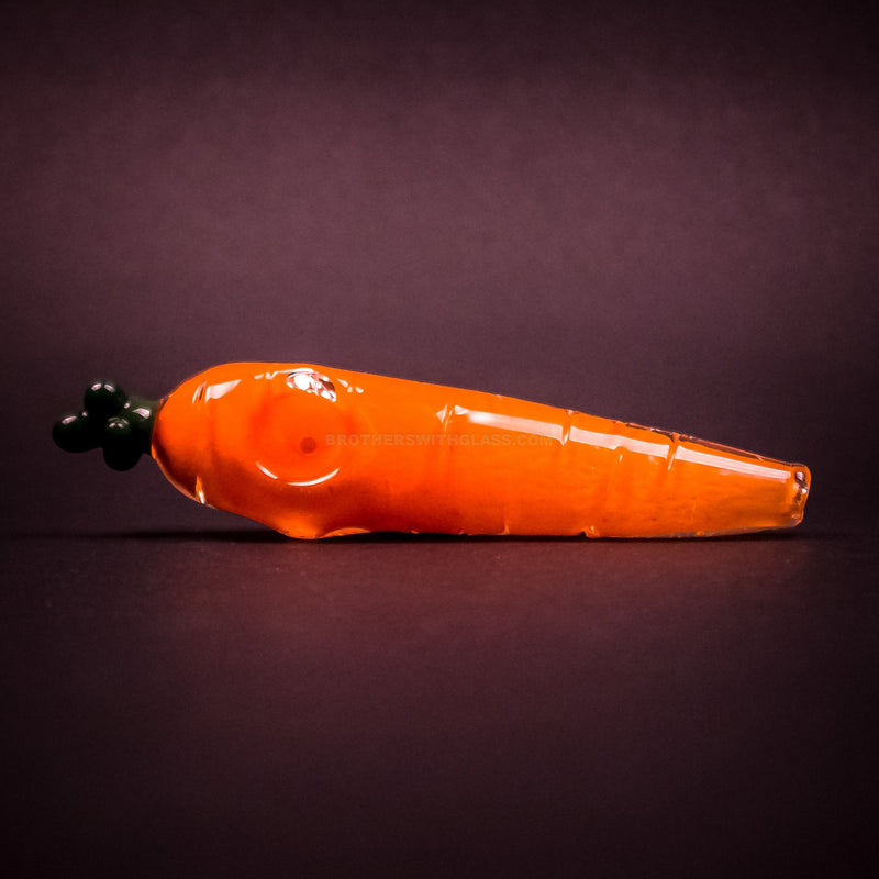 Mathematix Glass Carrot Hand Pipe.