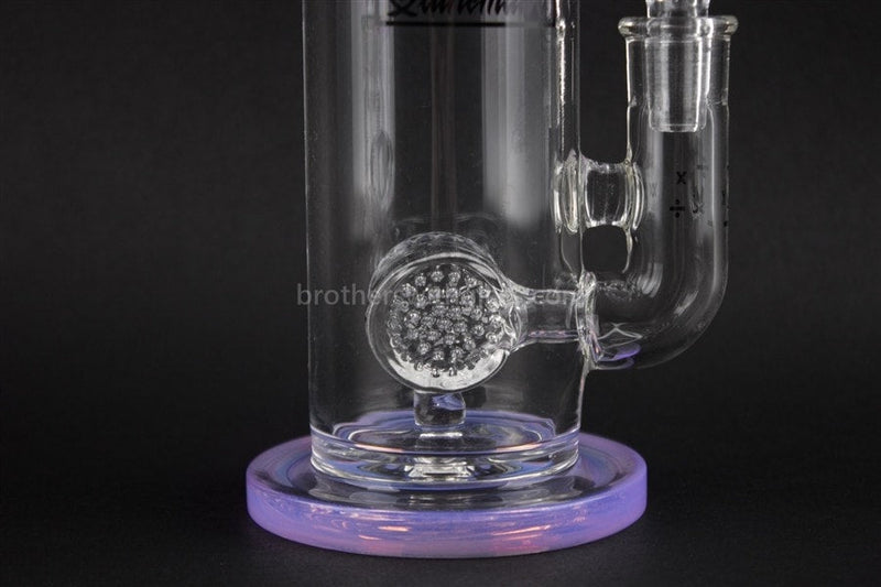 Mathematix Glass Color Wrapped Tube Water Pipe - Pink Slyme.