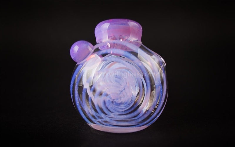 Mathematix Glass Fumed Inside Out Hand Pipe - Purple.