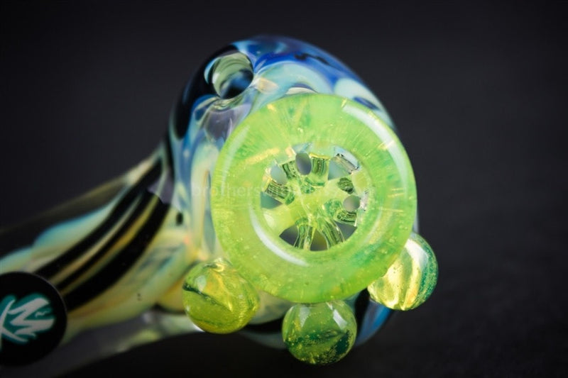 Mathematix Glass Fumed Inside Out Hand Pipe - Slyme.