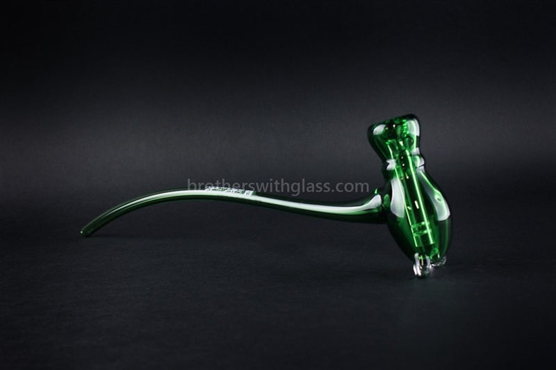 Mathematix Glass Gandalf Diffused Bubbler Water Pipe - Green.