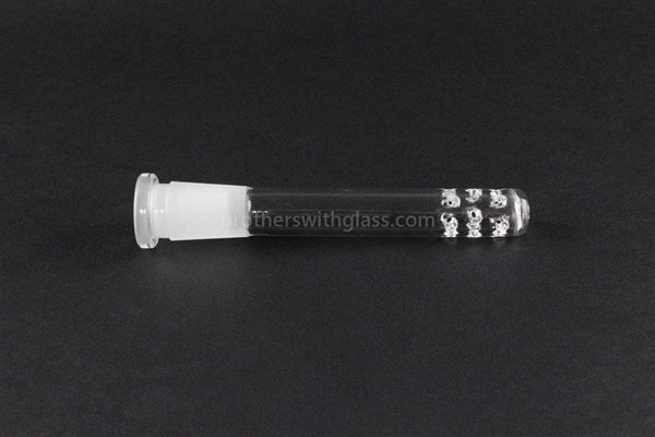 Mathematix Glass Low Profile Perforated Downstem - 5.5 in..
