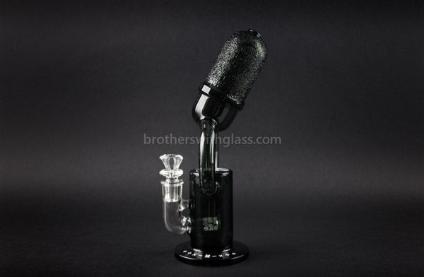 Mathematix Glass Old School Microphone Water Pipe.