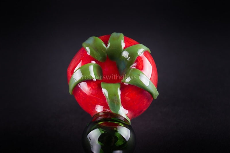 Mathematix Glass Scrumptious Strawberry Hammer Hand Pipe.