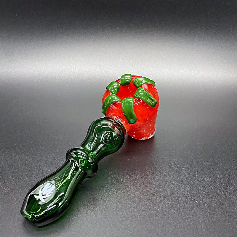Mathematix Glass Scrumptious Strawberry Hammer Hand Pipe Mathematix Glass