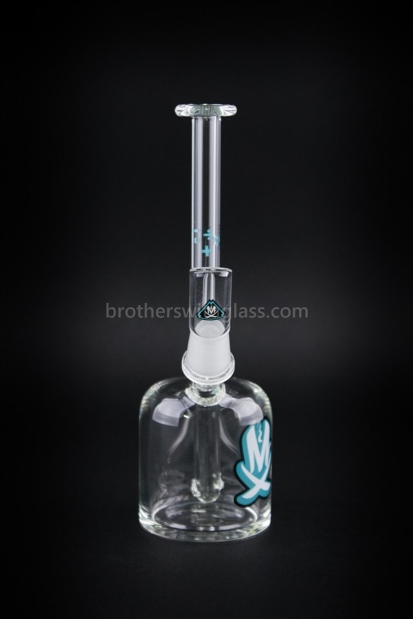 Mathematix Glass Thin Neck Can Style Dab Rig.