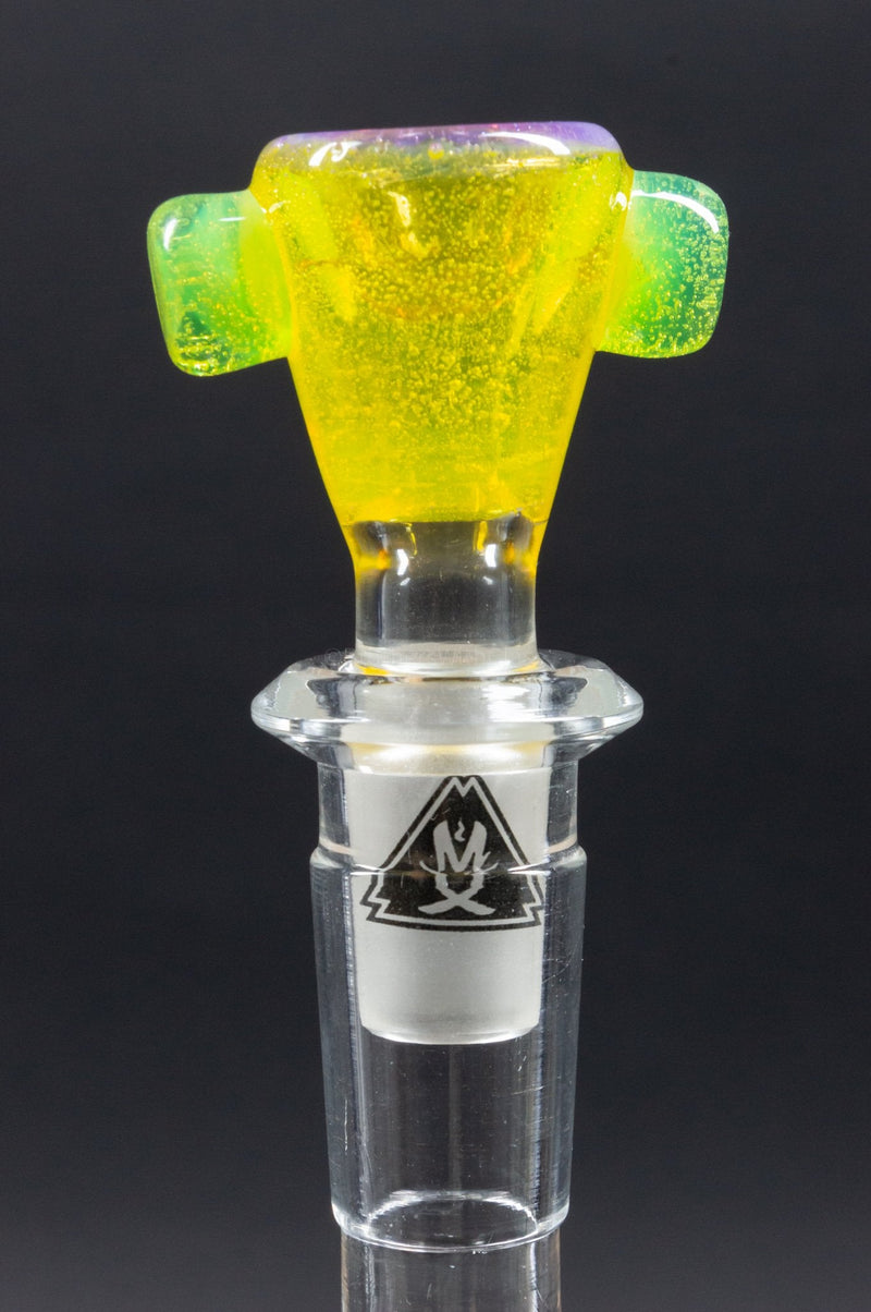 Mathematix Glass Tri Colored 14mm Funnel Slide.