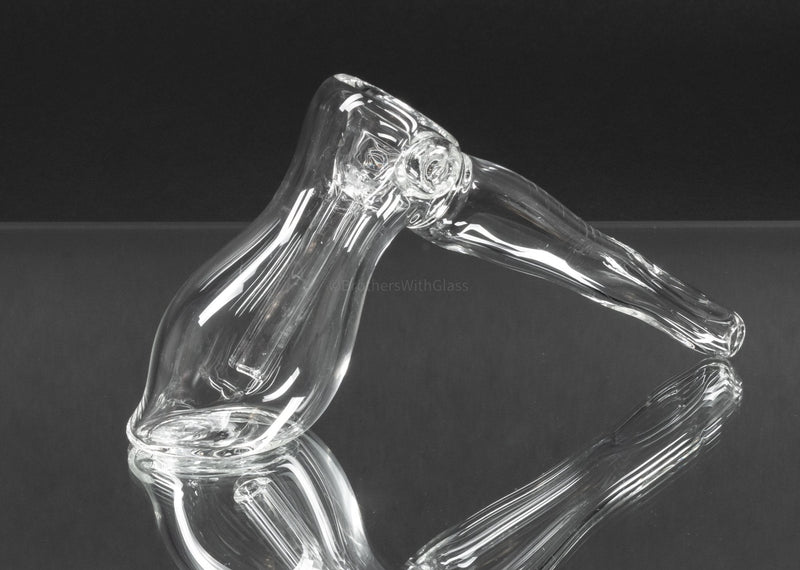 MGG Glass Clear Hammer Style Bubbler.