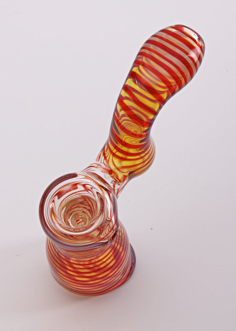 MGG Glass Color Spiral Sherlock Bubbler MGG