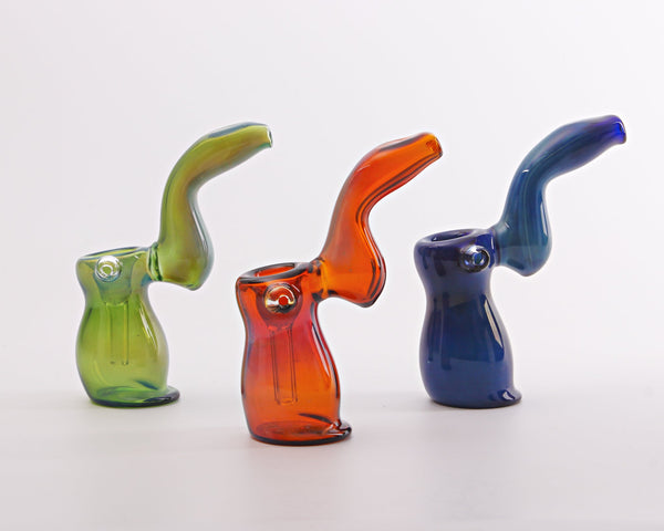 MGG Glass Full Color Fumed Sherlock Bubbler MGG