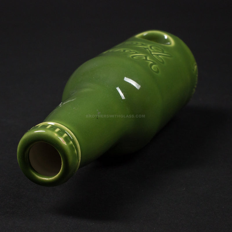 Miles Ceramics Ceramic Bottle Hand Pipe.