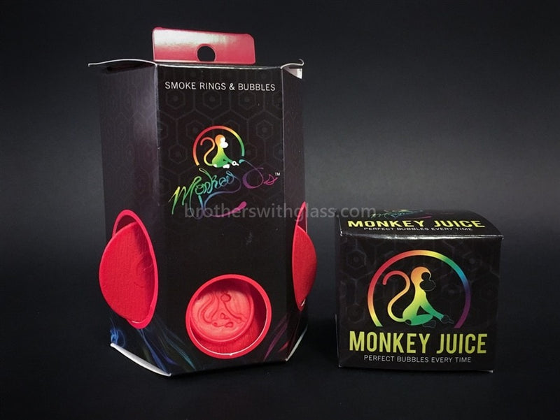 Monkey O Perfect Smoke Rings and Bubbles - Red.