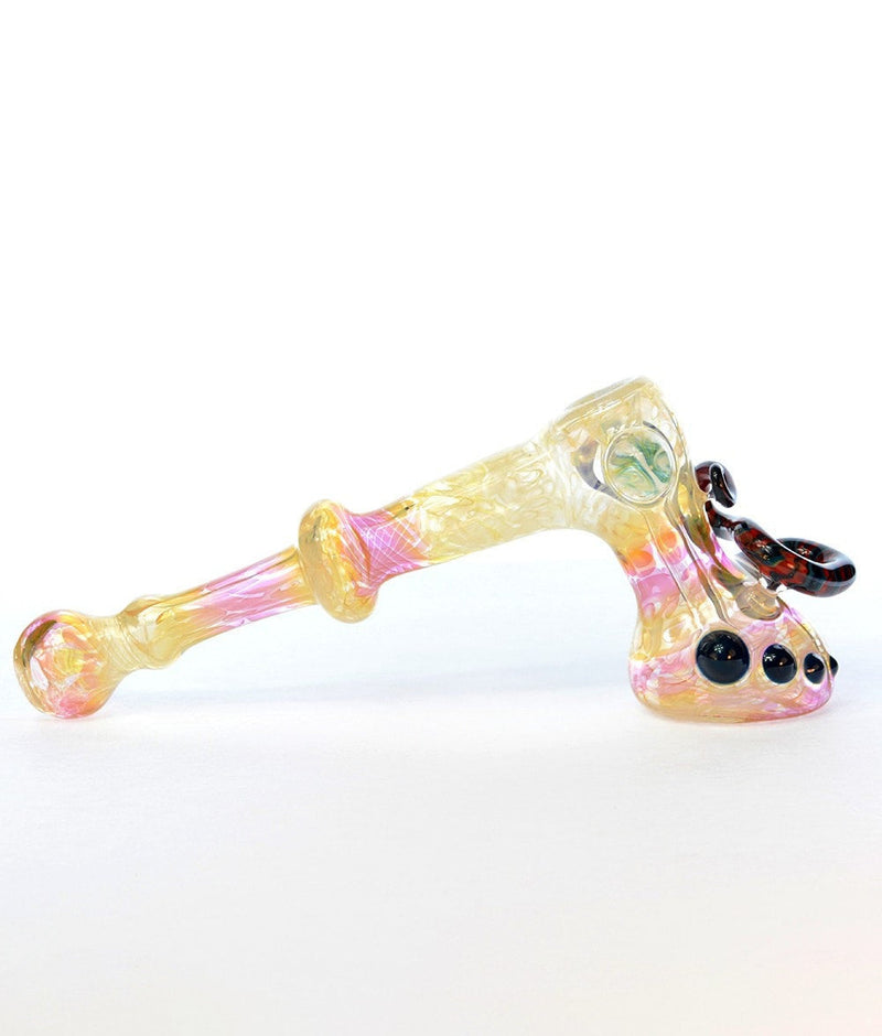 Mountain Jam Glass Fumed Hammer Bubbler Water Pipe.