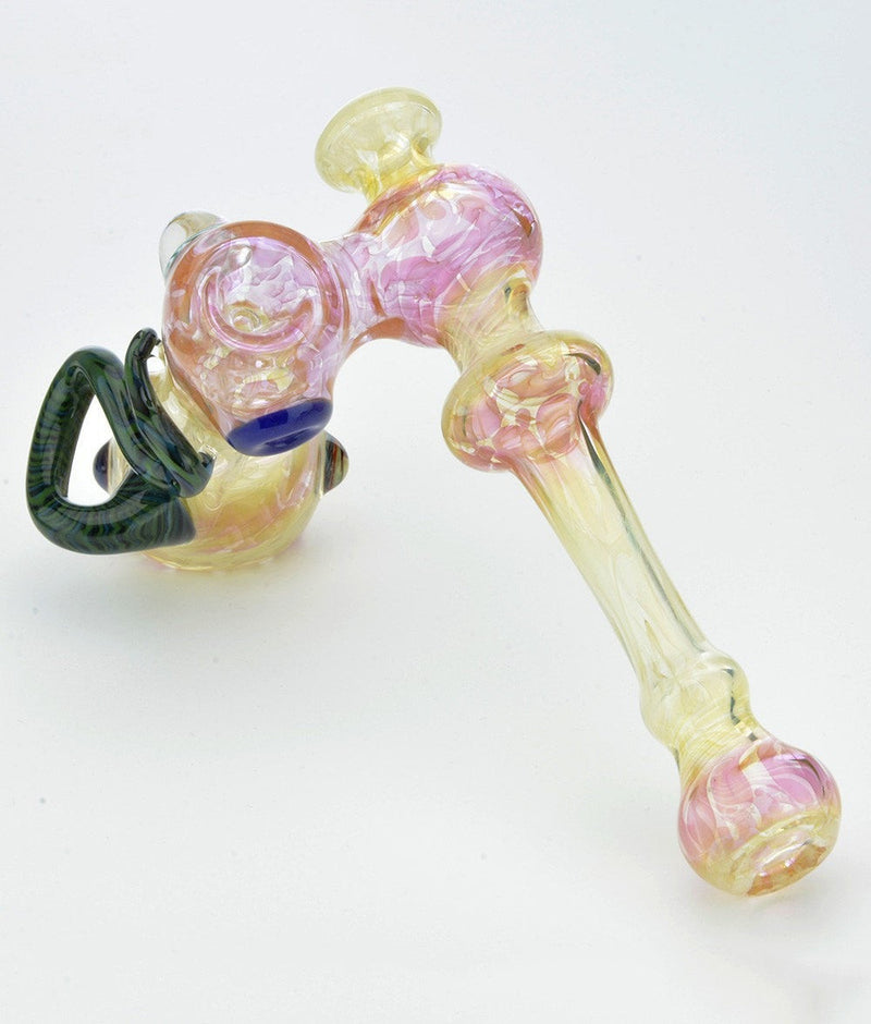 Mountain Jam Glass Fumed Sidecar Bubbler Water Pipe.