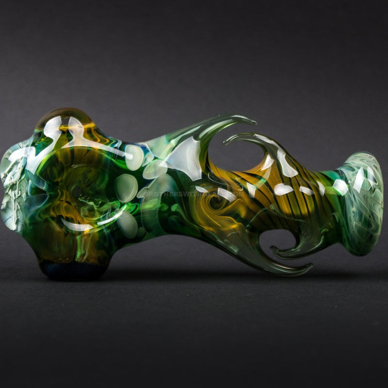 Mountain Jam Glass Spiked and Fumed Hand Pipe.